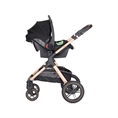 Carrozzina combinata VIOLA SET BLACK con seggiolino SPIRIT